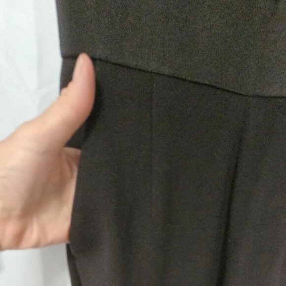 Taylor Swift choice Self-Portrait black/green openwork crochet mesh jumpsuit 2 - Picture 8 of 16